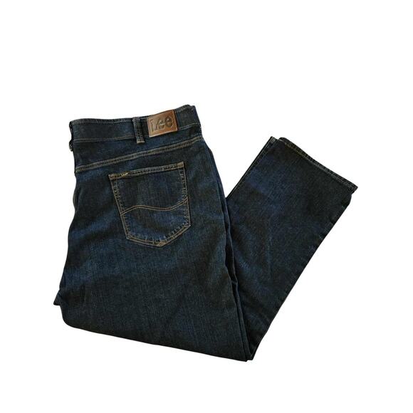 LEE Performance Straight Extreme Motion Mens Stretch Jeans Blue W50X30 NWOT - Picture 1 of 5